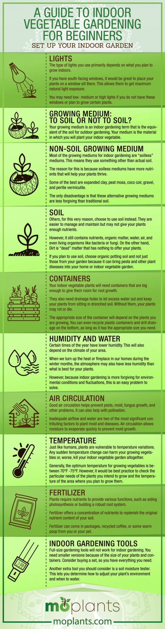 A Guide To Indoor Vegetable Gardening For Beginners Mo Plants